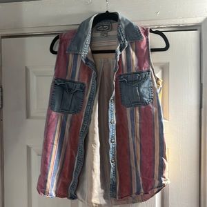 Vintage western button down